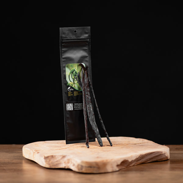 Vanilla pods /Premium Bourbon/Grade A (3 pods) | Vanilla