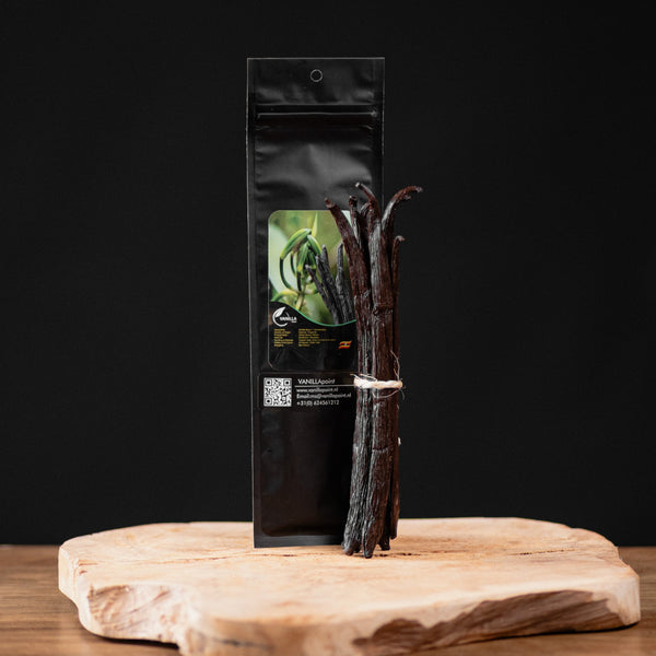 Vanilla pods /Premium Bourbon/Grade A (8 pods)| Vanilla 