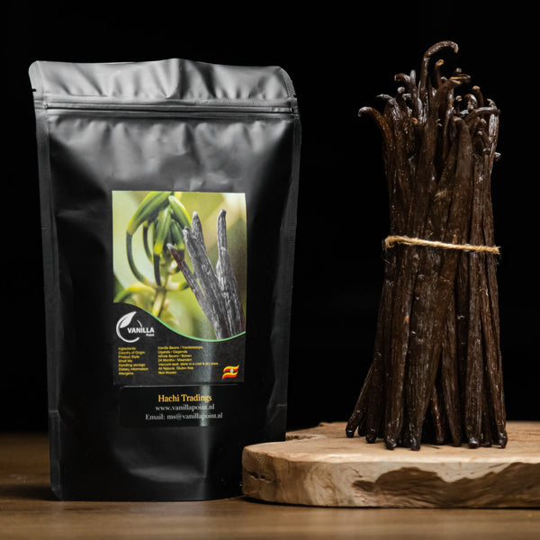 Vanilla Beans / Premium Bourbon /Grade A /250 grams| vanilla
