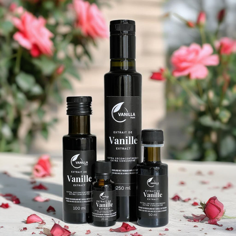 Premium Pure Vanilla Extract – 3-Fold (Alcohol Based)