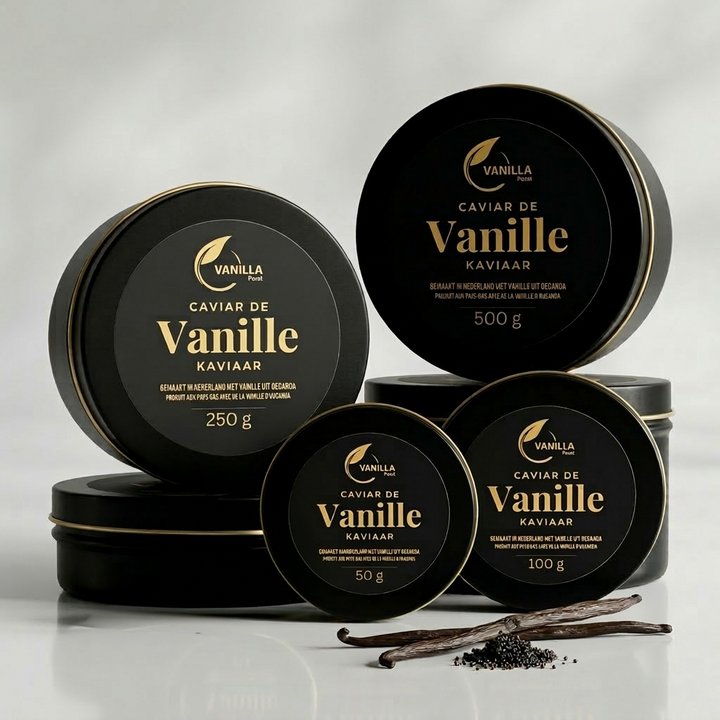 Vanille Kaviaar (Hele Boon) – Single Origin Oeganda – Vanillapoint.nl